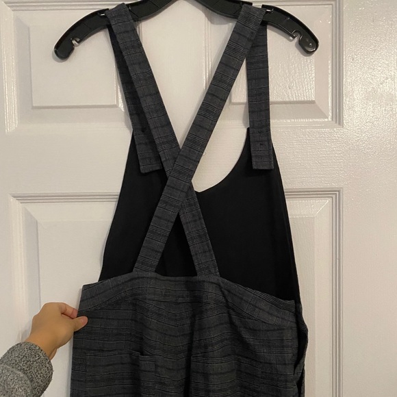 Frank & Oak Plaid Overalls - Picture 4 of 5